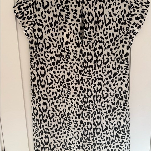 NWT-Joie Silk Leopard Print Dress, Sz M - Picture 4 of 7